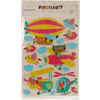 👉 Stickervel Pincello Vliegtuig 83 X 51 Cm 8720585148042