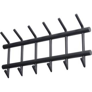 👉 Kapstok grijs Dimehouse Industriële London - Donkergrijs 12 Haken 8720239813968