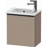 👉 Linnen Duravit D-Neo fonteinonderkast linksdraaiend 41 x 27,4 44 cm, mat