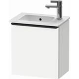 Wit Duravit D-Neo fonteinonderkast linksdraaiend 41 x 27,4 44 cm, mat