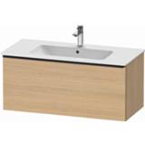 👉 Wastafelonderkast Duravit D-Neo met lade 101 x 46,2 44 cm, betongrijs mat