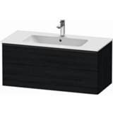 👉 Wastafelonderkast zwart eiken Duravit D-Neo met lade 101 x 46,2 44 cm, mat