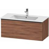 👉 Wastafelonderkast Duravit D-Neo met lade 101 x 46,2 44 cm, noten mat