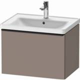 Duravit D-Neo wastafelonderkast met lade 63,4 x 45,2 x 44 cm, eiken terra mat