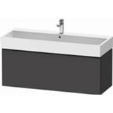 👉 Duravit D-Neo wastafelonderkast geschikt voor dubbele wastafel 118,4 x 44,2 x 44 cm, noten donker mat