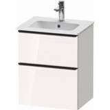 👉 Wastafelonderkast wit Duravit D-Neo met 2 lades 51 x 40,2 62,5 cm, hoogglans