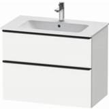 👉 Wastafelonderkast wit Duravit D-Neo met 2 lades 81 x 46,2 62,5 cm, mat