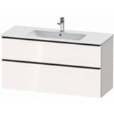 👉 Duravit D-Neo wastafelonderkast met 2 lades 121 x 46,2 x 62,5 cm, wit mat