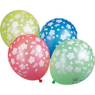 👉 Thema ballon Hawaii Party Ballonnen 5x Stuks - Feestartikelen En Versieringen 8718758215707