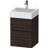 👉 Duravit D-Neo fonteinonderbouwkast met 2 lades 48,4 x 44,2 x 62,5 cm, grafiet mat