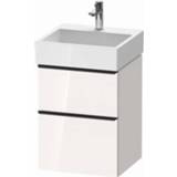 👉 Duravit D-Neo fonteinonderbouwkast met 2 lades 48,4 x 44,2 x 62,5 cm, wit mat