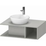 👉 Wastafelonderbouwkast Duravit D-Neo met open vak rechts 80 x 26 55 cm, betongrijs mat