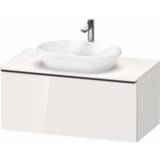 👉 Wastafelonderkast wit Duravit D-Neo met lade 100 x 55 45,9 cm, hoogglans