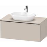 👉 Wastafelonderkast Duravit D-Neo met lade 100 x 55 45,9 cm, taupe mat 4063382109262