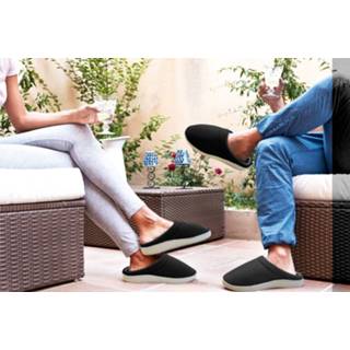 👉 Shoe zwart One Size Color-Zwart Happy Shoes - Comfort gelslippers 39/40 4260424227391