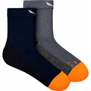 👉 Sock zwart mannen Salewa - MTN TRN All Mountain QRT Wandelsokken maat 42-44, 4053866402200