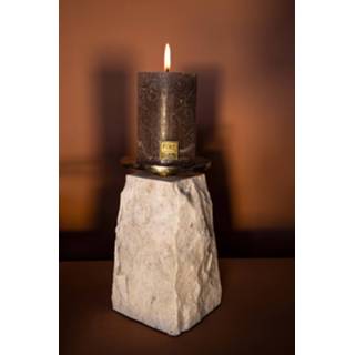 👉 Kandelaar wit marmer One Size Nimo Antieke H11 x Ø9 cm 8720014607881