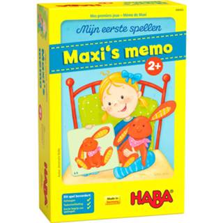 👉 Denkspel Haba Mijn Eerste Spellen Maxi's Memo Junior (Nl) 4010168255798