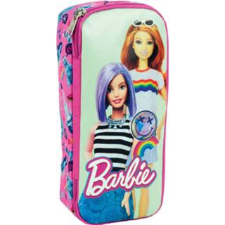 👉 Etui roze polyester meisjes Barbie 10,5 X 23,5 6 Cm 5204549129757