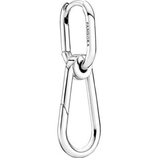 Oorhanger zilver One Size zilverkleurig Pandora Me 299664C00 Hoop Link 33,6 x 11,6 mm 5700302951585