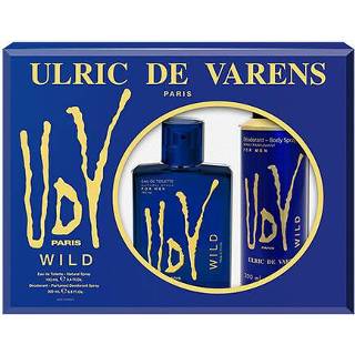 👉 Deodorant active Ulric de Varens Wild Coffret Eau Toilette 100ml + Perfumed 200ml 3326240049744