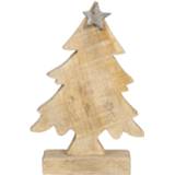 👉 Kerstboom meerkleurig Clayre & Eef Decoratie 12*5*15 cm 6H1904S 8717459748460