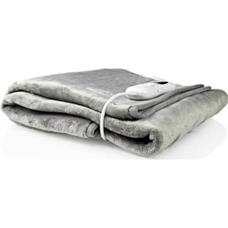 👉 Elektrische deken grijs active 80 x 150cm - 9 standen 5412810316922