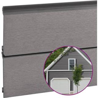 👉 Gevelpaneel grijs One Size GeenKleur Gevelpanelen 8 st 170x15 cm HKC 8720286195222