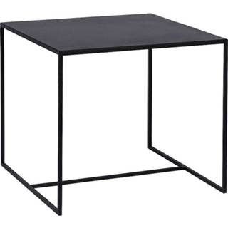 👉 Bijzettafel zwart metaal s Color-Zwart Atmooz - Conner Vierkant Binnen Interieur Hoogte = 40cm 7434012735774