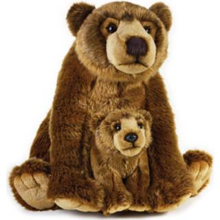 👉 Knuffelbeer bruin pluche Lelly Grizzly Junior 31 Cm 8004332707660