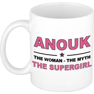 👉 Mok active vrouwen Bonnie The woman, myth supergirl collega kado mokken/bekers 300 ml