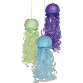 👉 Lampion Amscan Lampionnen Mermaid Wishes 24,1 Cm 3 Stuks 13051830014