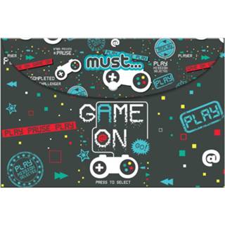👉 Envelop grijs Must Elastomap Game On Junior A4 5205698514357