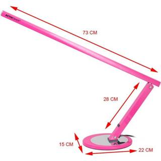 👉 Bureaulamp roze One Size GeenKleur DermaSyis Professionele Schaduwloze 20W 5906717402906