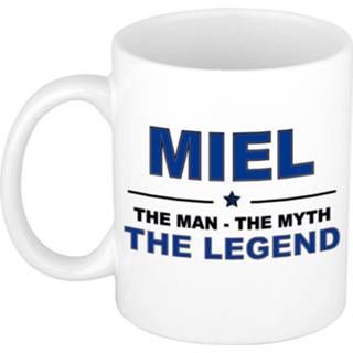 👉 Beker keramiek active mannen Miel The man, myth legend verjaardagscadeau mok / 300 ml