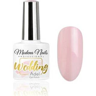 👉 One Size lichtroze Modena Nails UV/LED Gellak Wedding Collection - Adel 8720512575972