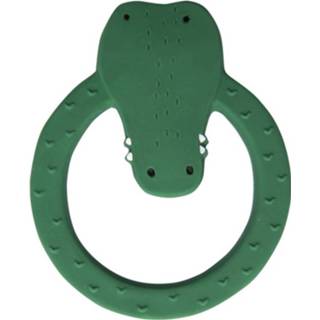 👉 Groen rubber Trixie Bijt- En Badring Mr. Crocodile Junior 12 Cm 5400858376602
