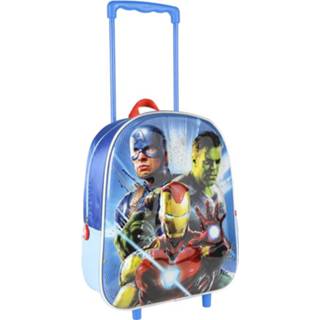 👉 Trolley kinderen Marvel The Avengers Trolley/reiskoffer Rugtas Voor - Kinder Reiskoffers 8720276340212