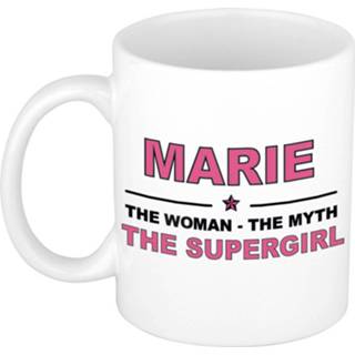 Mok active vrouwen Marie The woman, myth supergirl collega kado mokken/bekers 300 ml