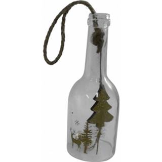 👉 Kerstboom glas goud Peha Kersthanger Fles 20 X 7,5 Cm 8720585196036