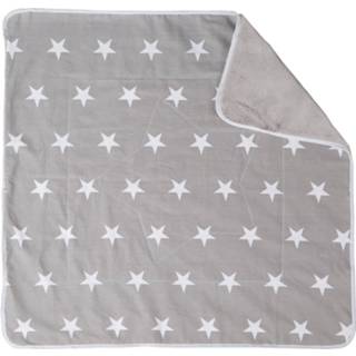 👉 Deken grijs katoen Roba Little Stars 80 X Cm 4005317297002