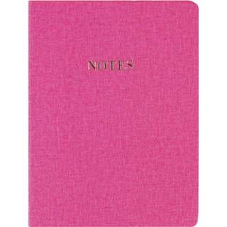 👉 Dagboek roze kunstleer Graphique De France Pink 20 X 15 Cm Donkerroze 9781477086650