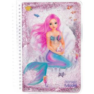 👉 Roze Fantasy Model Spiraalboekje Mermaid 8719095354739