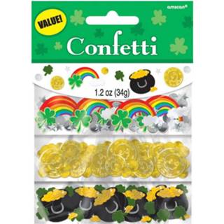 👉 Folie papier multikleur Amscan Confetti St. Patrick's Day Papier/folie 34 Gram 13051323561