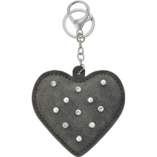 👉 Sleutelhanger grijs meerkleurig Clayre & Eef MLKCH0284 8717459710634