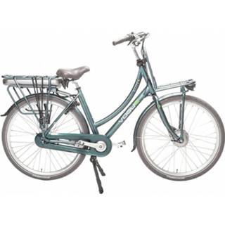 👉 Transportfiets vrouwen Vogue Elektrische Elite 28 Inch 50 Cm Dames 3v Rollerbrake Mintblauw 8717853992995