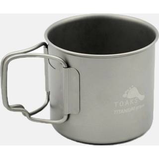 👉 Beker titanium unisex Geen Kleur TOAKS Enkelwandige 375ml 6956009300044