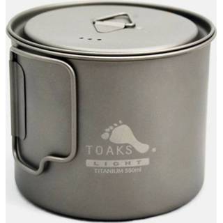 👉 Kookpan titanium unisex Geen Kleur TOAKS Light 550ml Pot 6956009300204