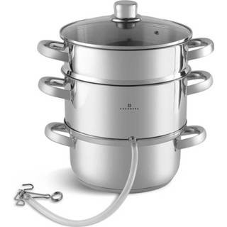 👉 Edënbërg Classic Line - Stoomextractor - Ontsapper - Ø 22 Cm - Rvs - 5 Liter