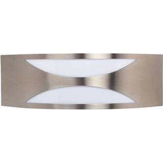 👉 Buitenlamp RVS mannen Led Tuinverlichting - Manipu 3 Wand E27 Vierkant 7433603473491